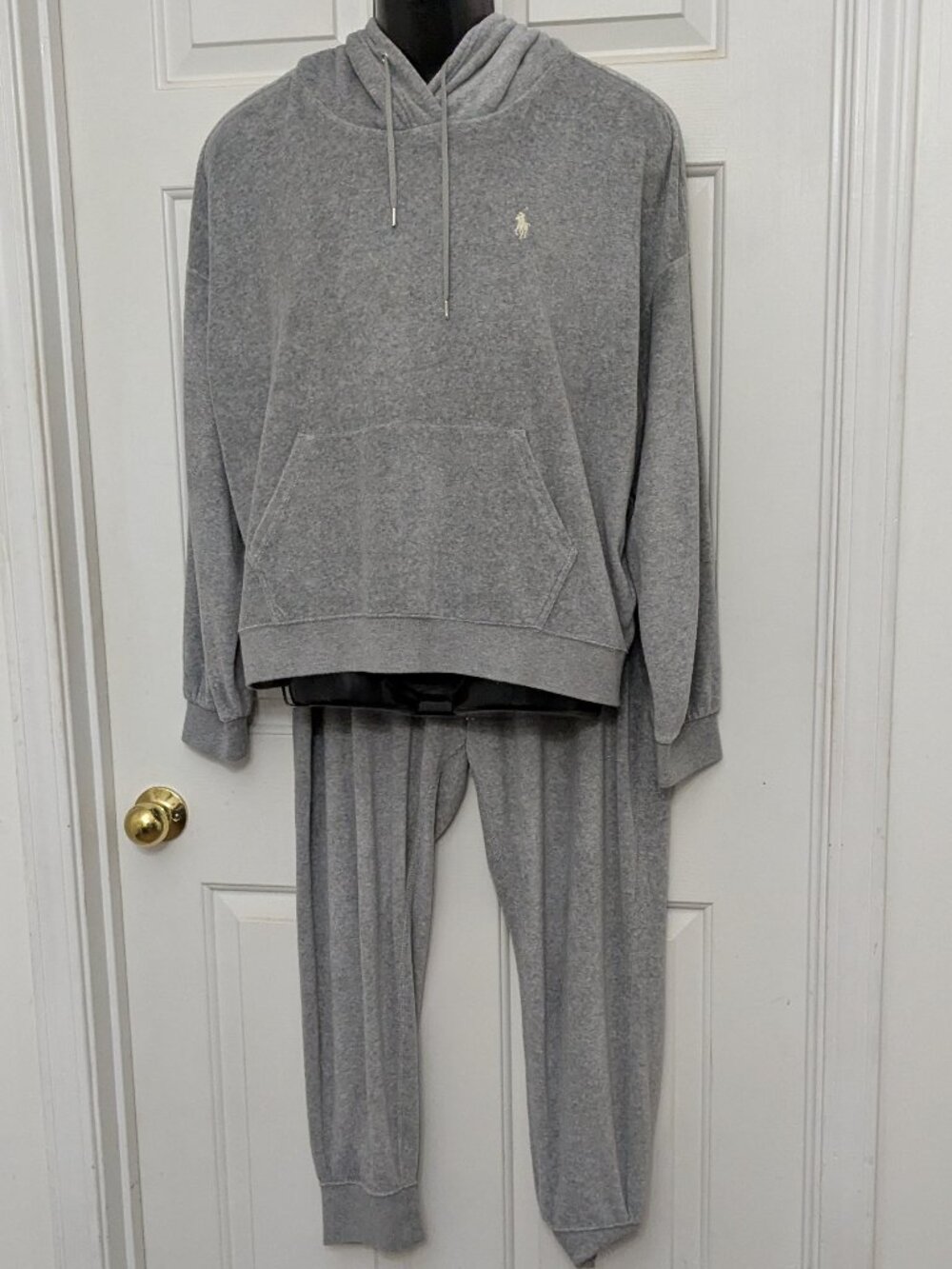 Polo Ralph Lauren Track Suit Mens Performance Interlock Hoodie /Pants Size XL